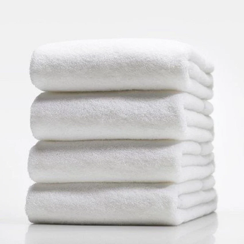 100% Cotton Waffle Hotel Towel Set Soft Knitted Face Bath Towel Customized For Hotels Compressed Low Lint