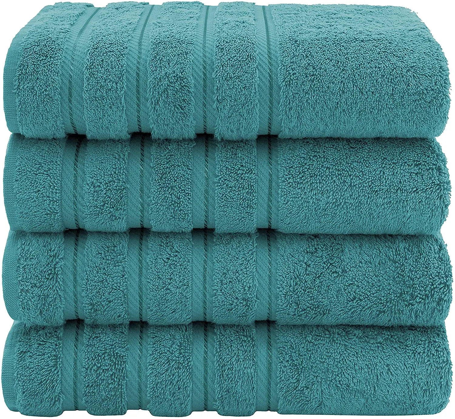 Serviette de bain et de toilette blanche 100 % coton 500-800 g/m² pour hôtel et spa en vente chaude