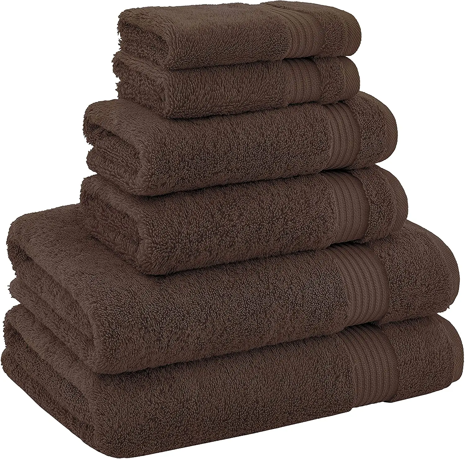 Serviette de bain et de toilette blanche 100 % coton 500-800 g/m² pour hôtel et spa en vente chaude