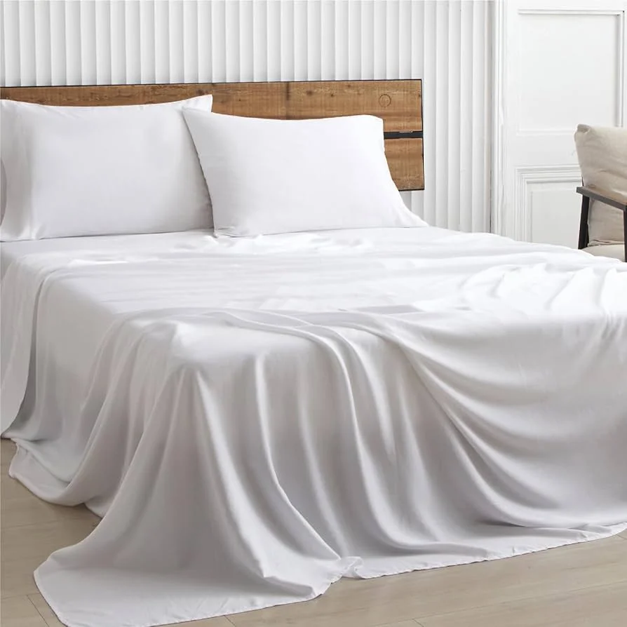 Pure Egyptian Cotton Hotel Bedding Duvet Set 90x200 Striped Pattern 4-piece House Linen Set