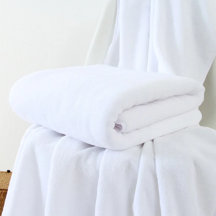 Palais Royale Hotel Collection Quick-dry Compressed Knitted Bath Towel 140x70 White Disposable Sheets And Towels