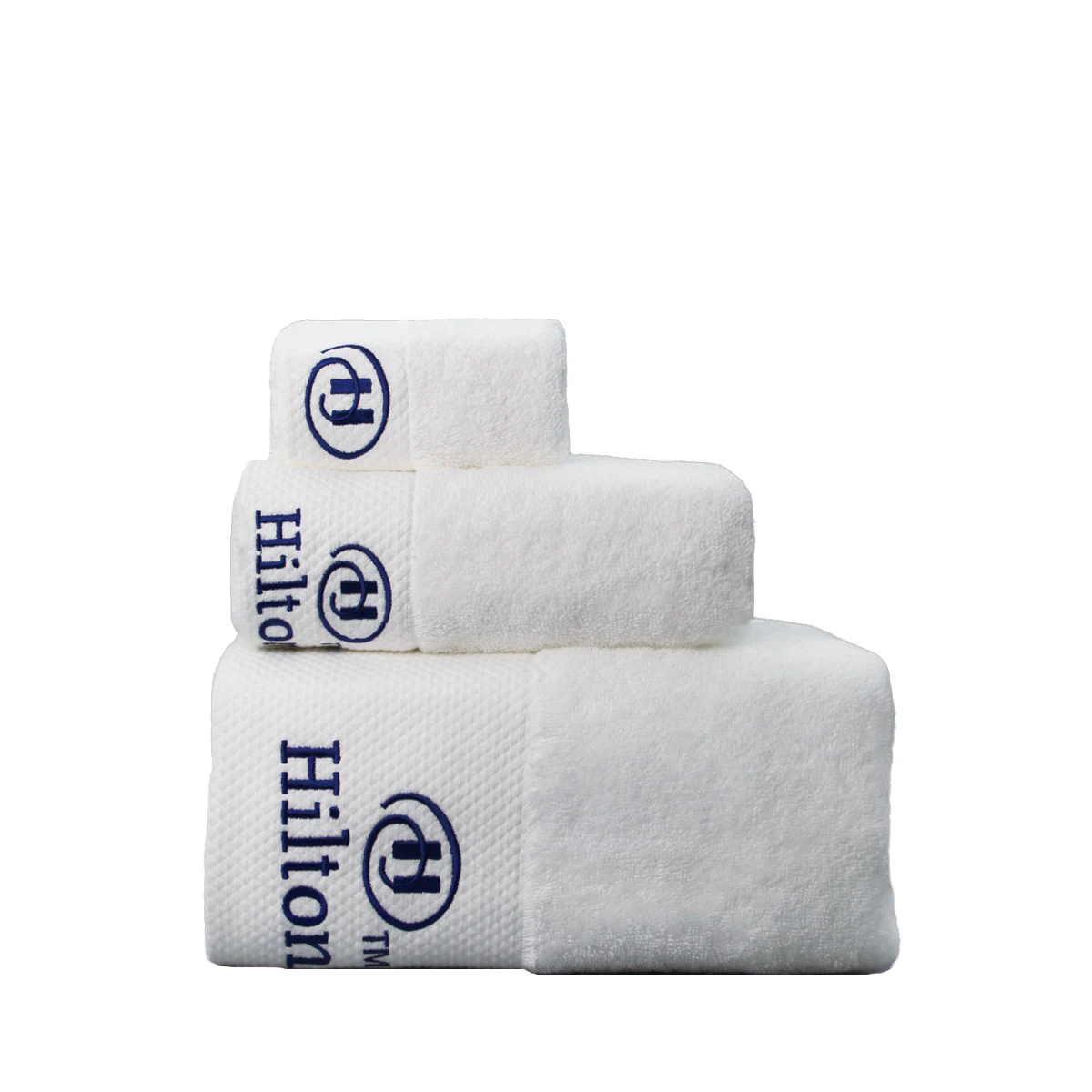 Highly Absorbent Soft Cotton Bath Towel Sets Custom Embroidered Bath Towels For Hotels