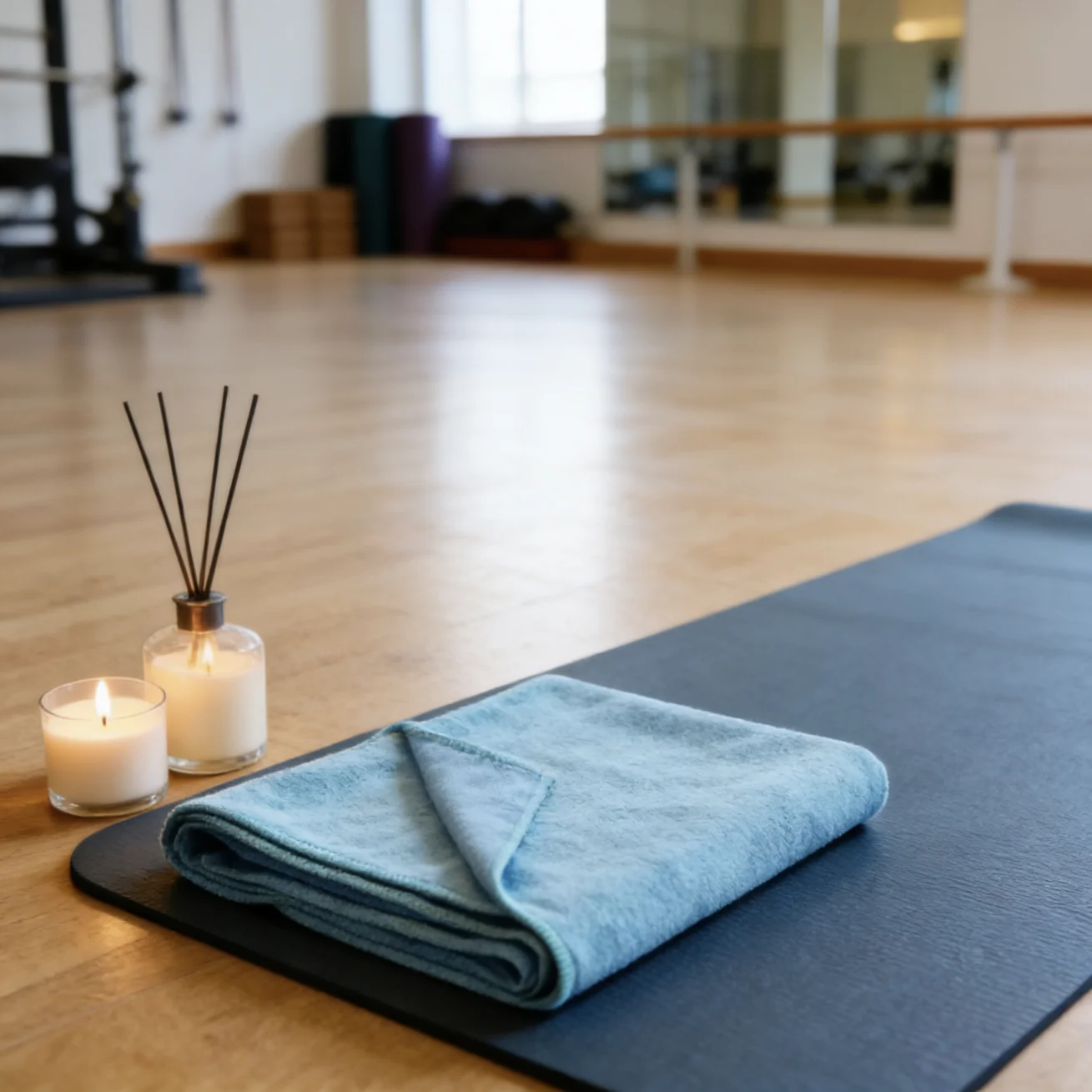 Serviette de sport en microfibre tissée à séchage rapide avec trous en maille respirante, ultra absorbante pour la salle de sport, le fitness, la course, le camping, les voyages
