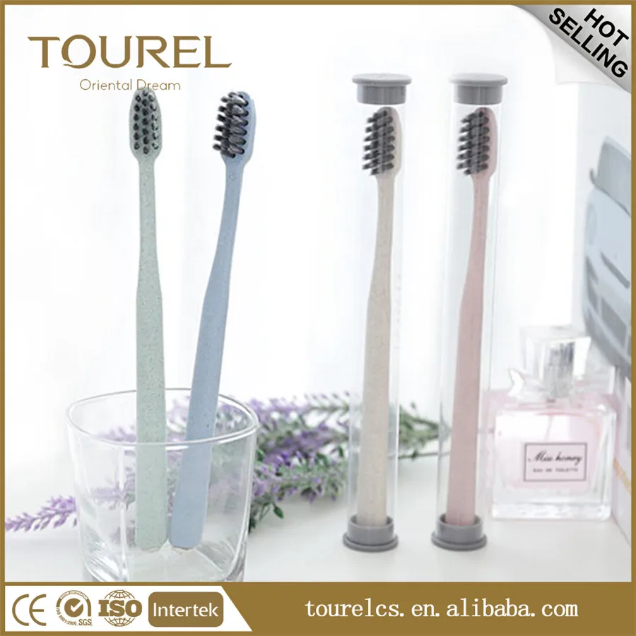 Disposable Toothbrush With Toothpaste Eco-friendly Hotel Amenities