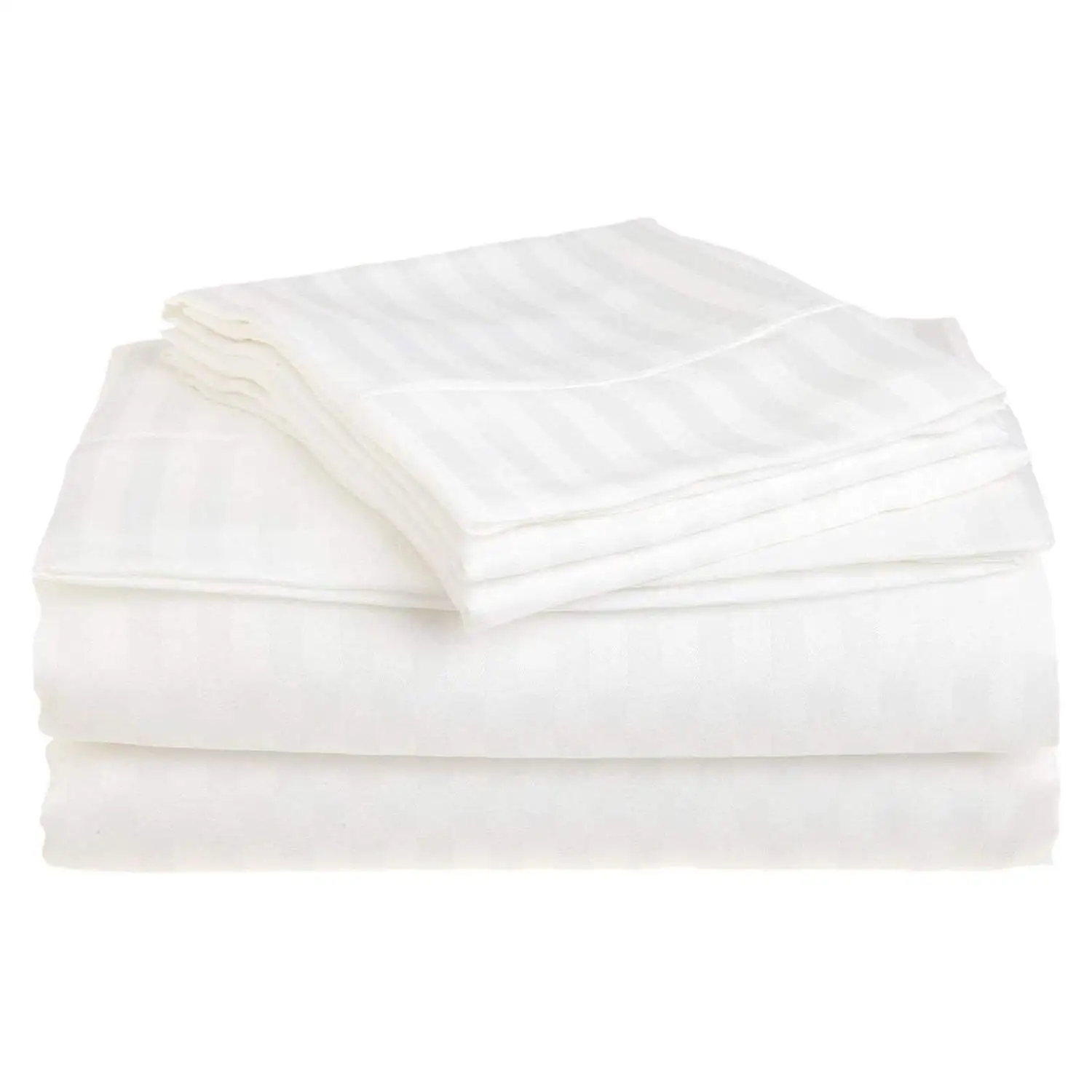 High Thread Count Fabric King Size Custom Made Egyptian Cotton Sheets China Market Weighted Hotel Bed Wholesale Bed Sheet
